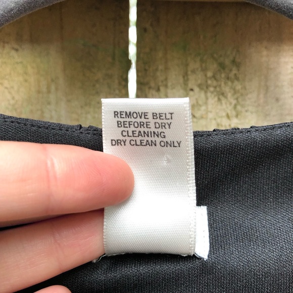 Cache Vintage Satin Plisse Mini Dress Size S Black Surplice V Neck Cap Sleeve - Picture 7 of 13